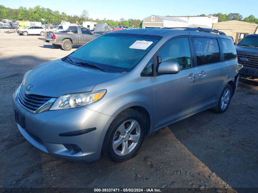 2011 Toyota Sienna Le V6 VIN: 5TDKK3DC2BS067790 Lot: 39337471