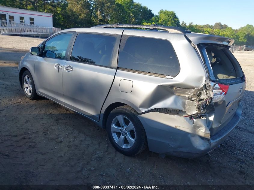 2011 Toyota Sienna Le V6 VIN: 5TDKK3DC2BS067790 Lot: 39337471