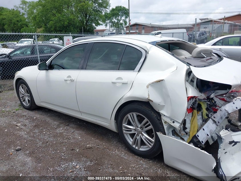 2013 INFINITI G37 JOURNEY JN1CV6AP4DM719833