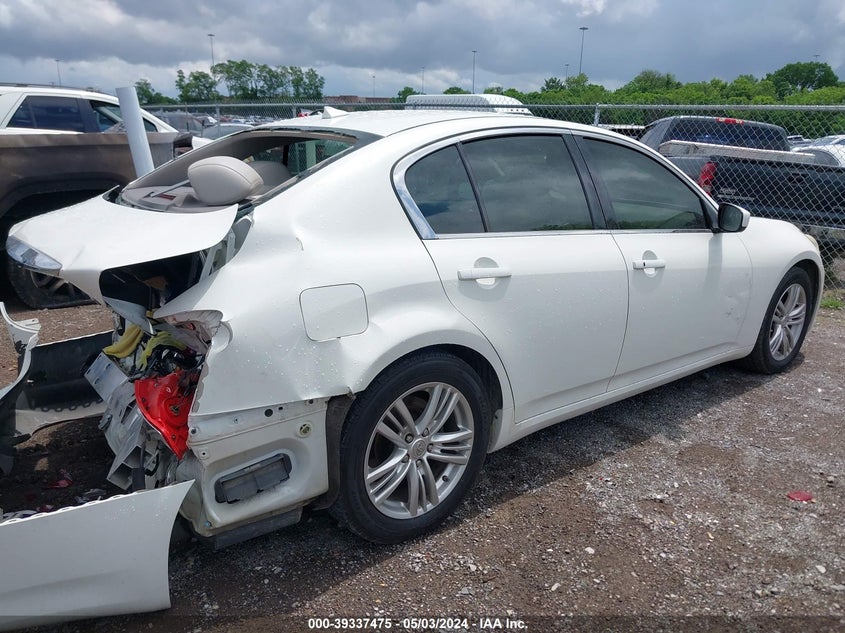 2013 INFINITI G37 JOURNEY JN1CV6AP4DM719833