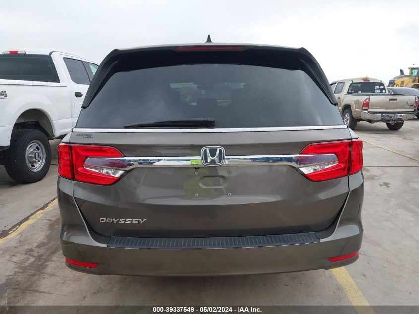 2019 Honda Odyssey Ex-L VIN: 5FNRL6H71KB066998 Lot: 39337549