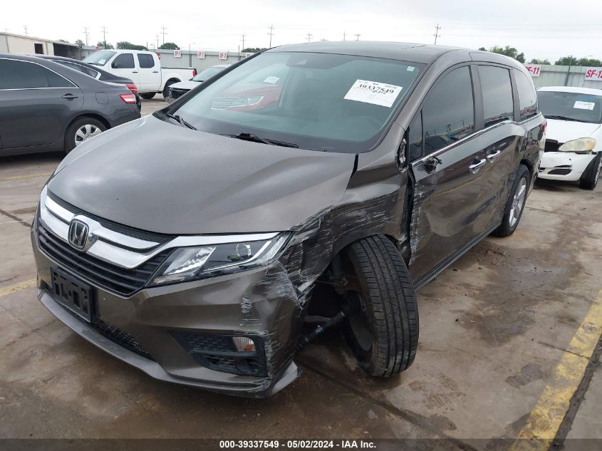 2019 Honda Odyssey Ex-L VIN: 5FNRL6H71KB066998 Lot: 39337549