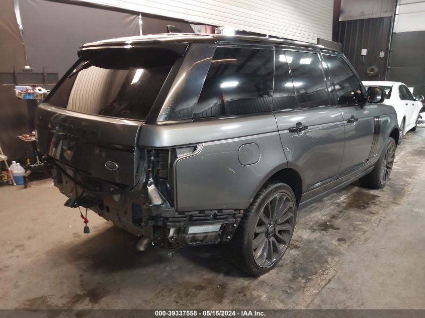 2017 Land Rover Range Rover 5.0L V8 Supercharged VIN: SALGS2FE4HA324381 Lot: 39337558