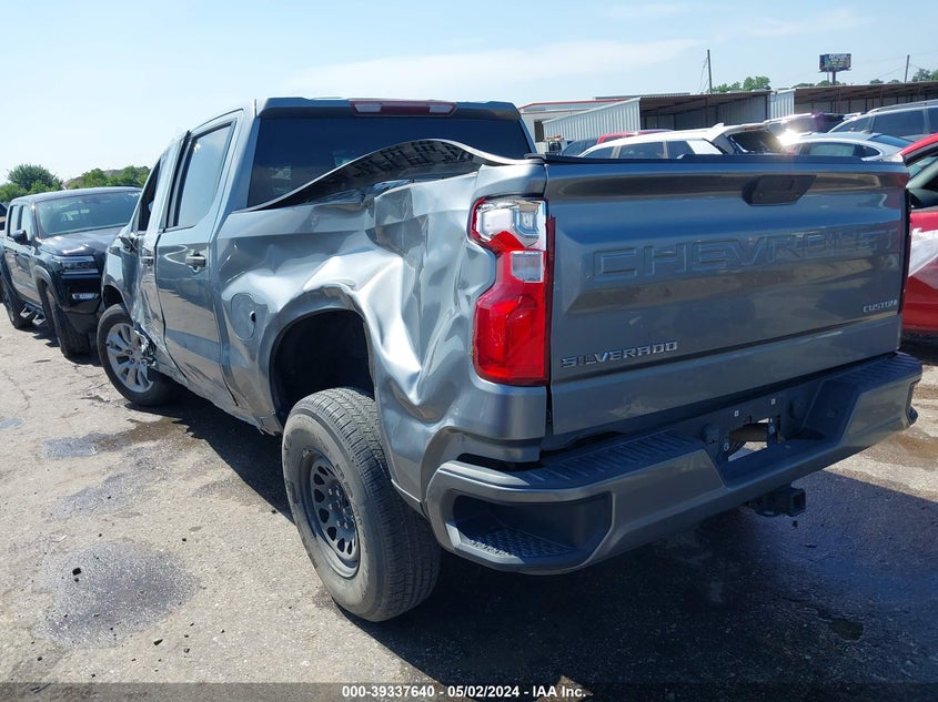 VIN 3GCPWBEK4LG232491 2020 CHEVROLET SILVERADO 1500 2WD  SHORT BED CUSTOM