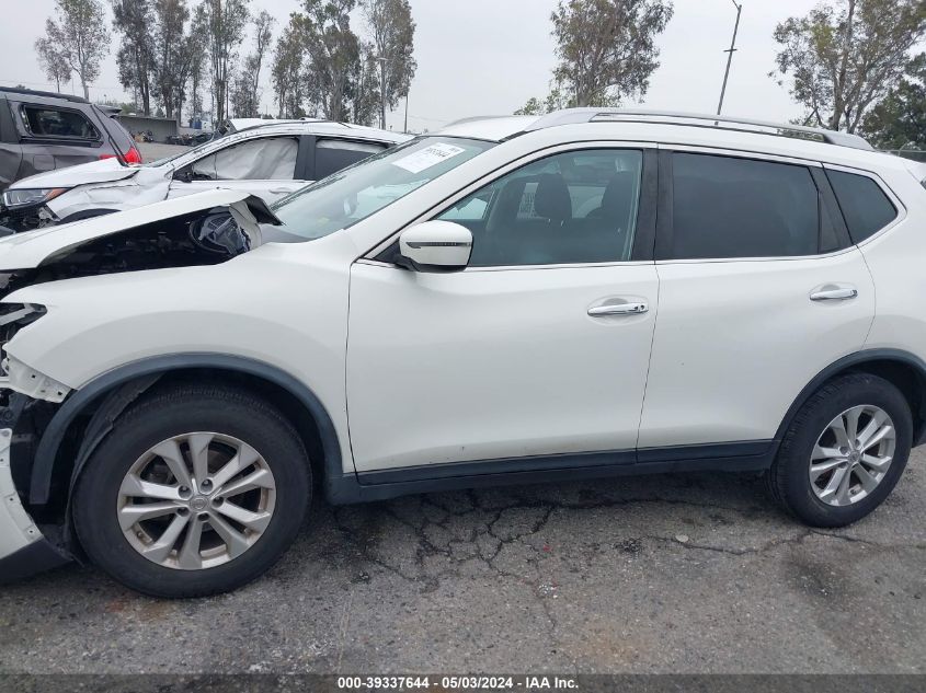 2016 Nissan Rogue Sv VIN: JN8AT2MT2GW019558 Lot: 39337644