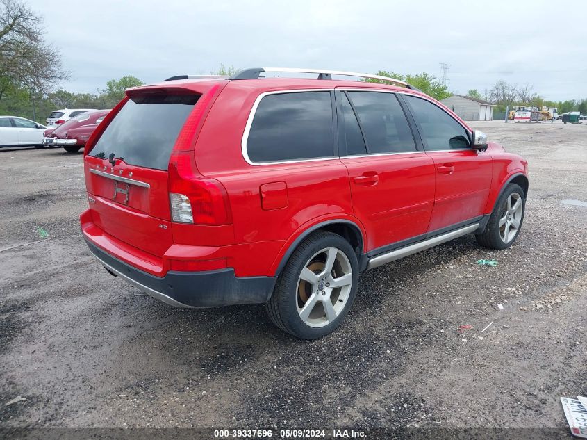 2012 Volvo Xc90 3.2 R-Design/3.2 R-Design Platinum/3.2 R-Design Premier Plus VIN: YV4952CT8C1614929 Lot: 39337696