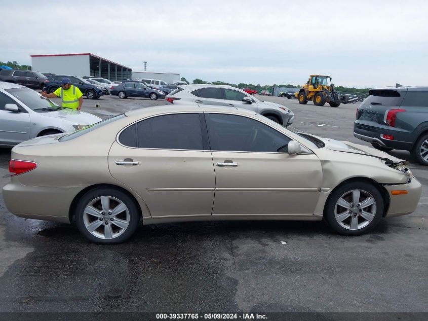 2005 Lexus Es 330 VIN: JTHBA30G355089351 Lot: 39337765