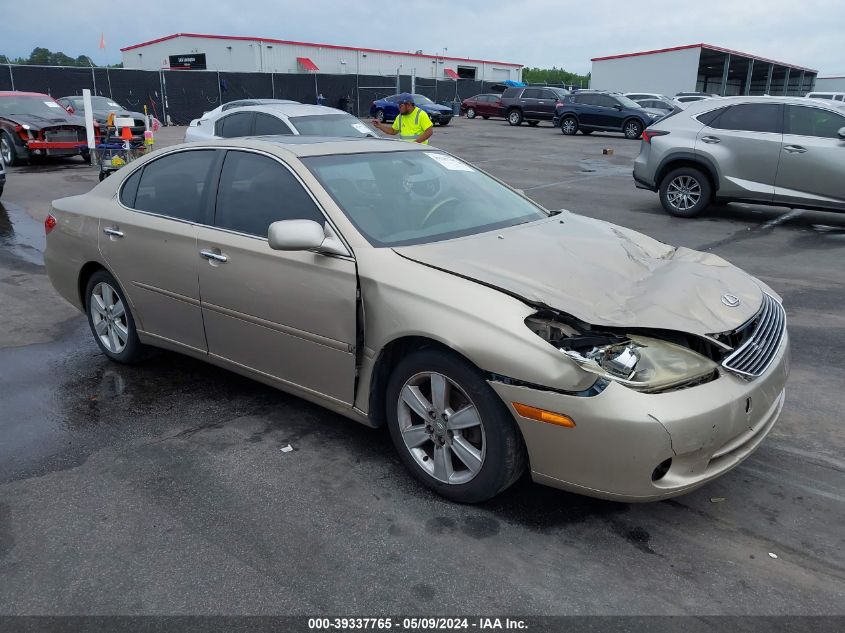 2005 Lexus Es 330 VIN: JTHBA30G355089351 Lot: 39337765