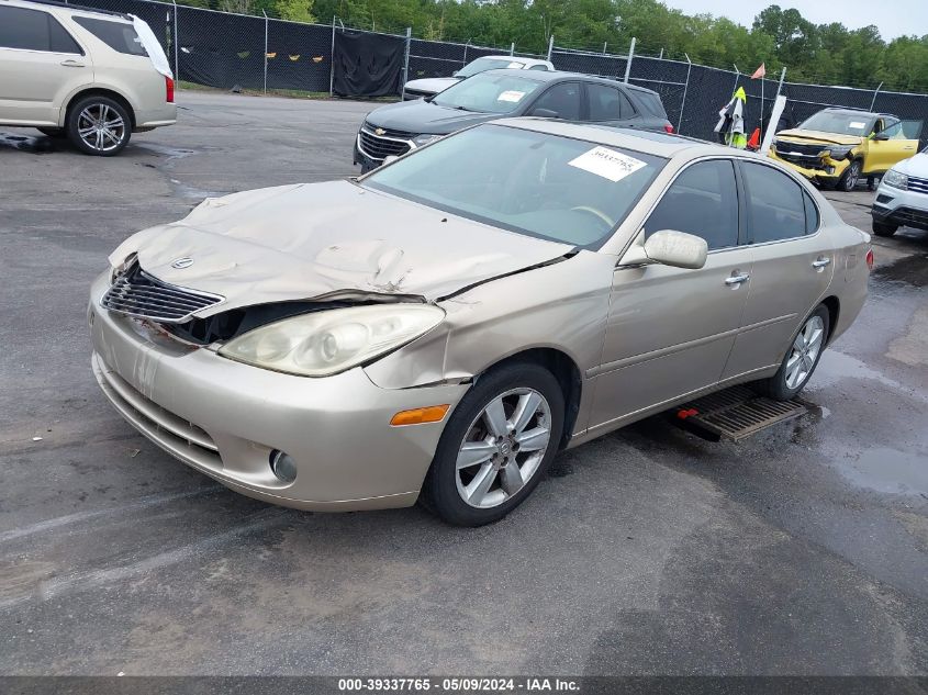 2005 Lexus Es 330 VIN: JTHBA30G355089351 Lot: 39337765