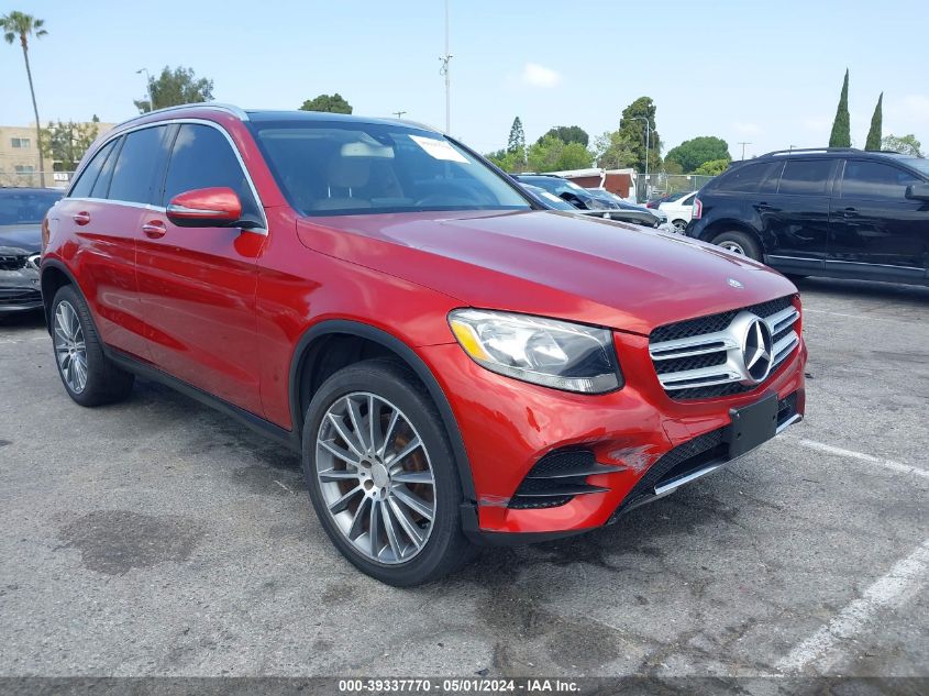 2016 MERCEDES-BENZ GLC 300 - WDC0G4JB1GF012775