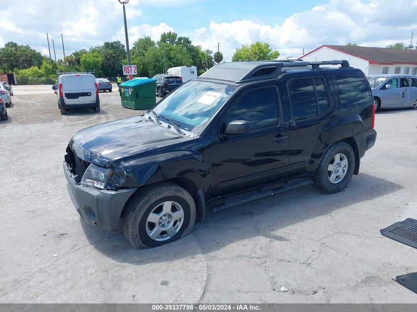 2008 Nissan Xterra S VIN: 5N1AN08U38C503573 Lot: 39337798