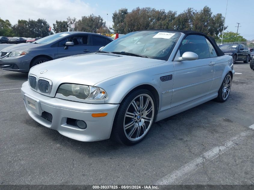 WBSBR93483PK03823 2003 BMW M3