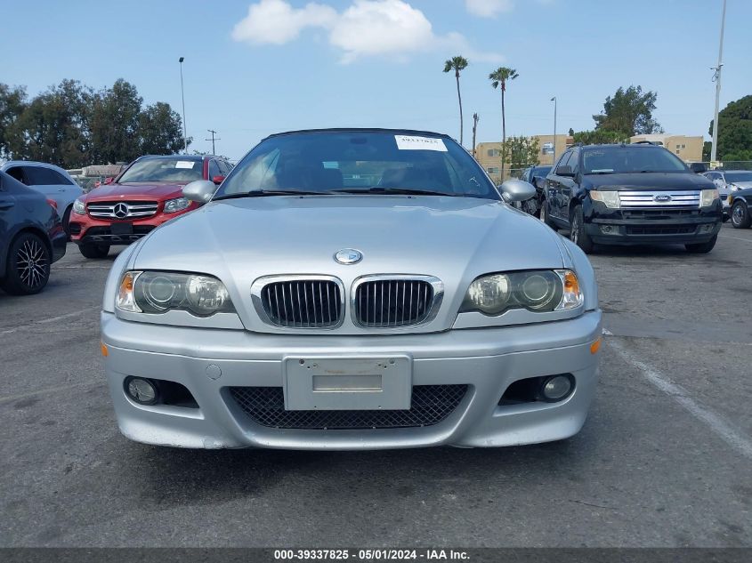 WBSBR93483PK03823 2003 BMW M3