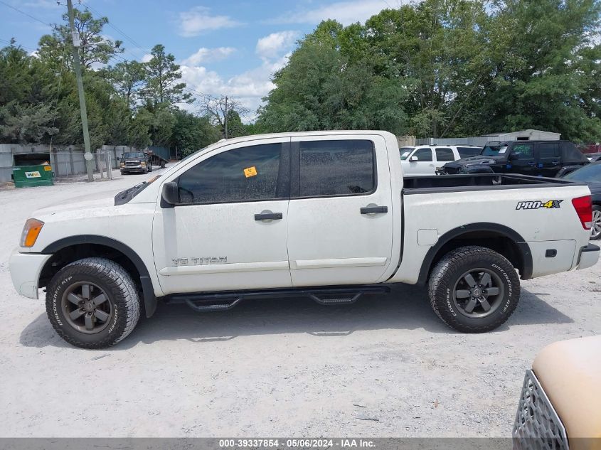 2015 NISSAN TITAN S/SV/SL/PRO-4X - 1N6BA0EC8FN508704