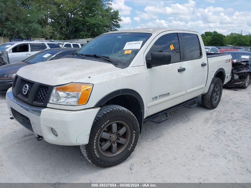 2015 NISSAN TITAN S/SV/SL/PRO-4X - 1N6BA0EC8FN508704