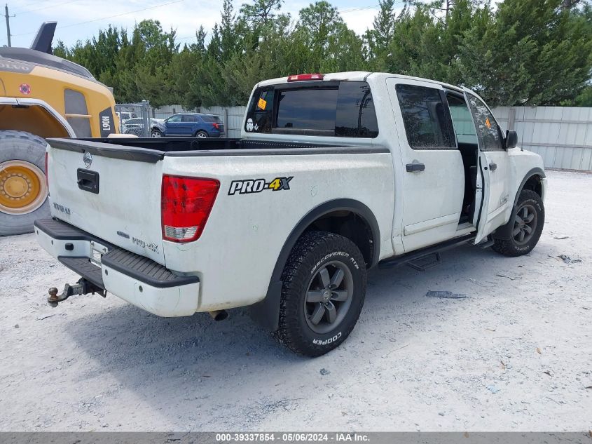 2015 NISSAN TITAN S/SV/SL/PRO-4X - 1N6BA0EC8FN508704