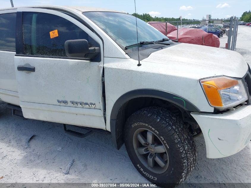 2015 NISSAN TITAN S/SV/SL/PRO-4X - 1N6BA0EC8FN508704