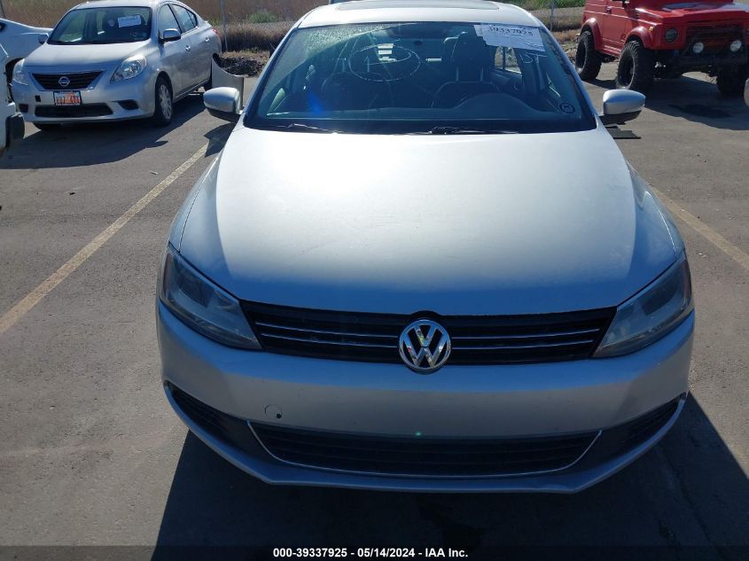 2013 Volkswagen Jetta 2.5L Se VIN: 3VWDX7AJ8DM444191 Lot: 39337925