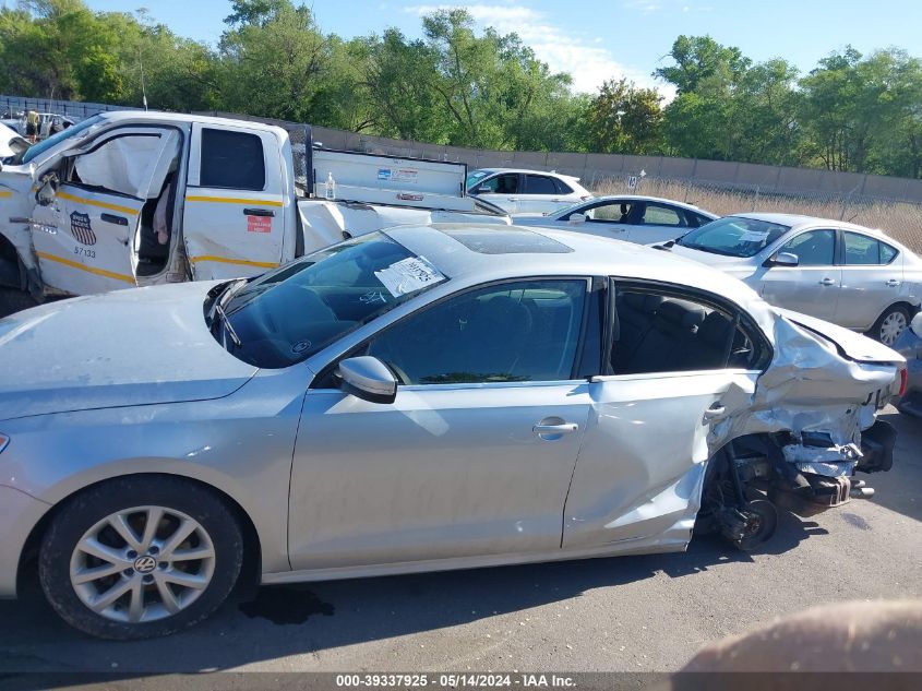 2013 Volkswagen Jetta 2.5L Se VIN: 3VWDX7AJ8DM444191 Lot: 39337925