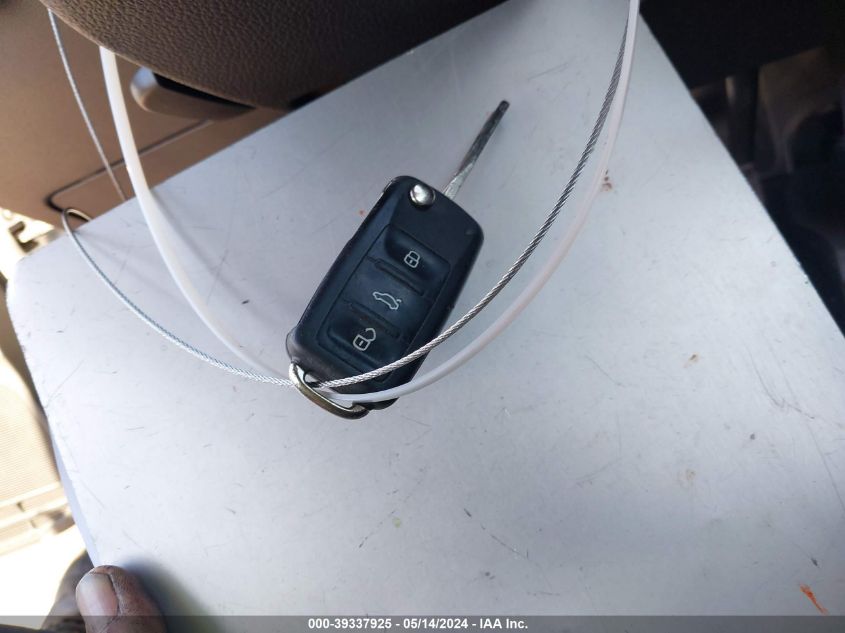 2013 Volkswagen Jetta 2.5L Se VIN: 3VWDX7AJ8DM444191 Lot: 39337925