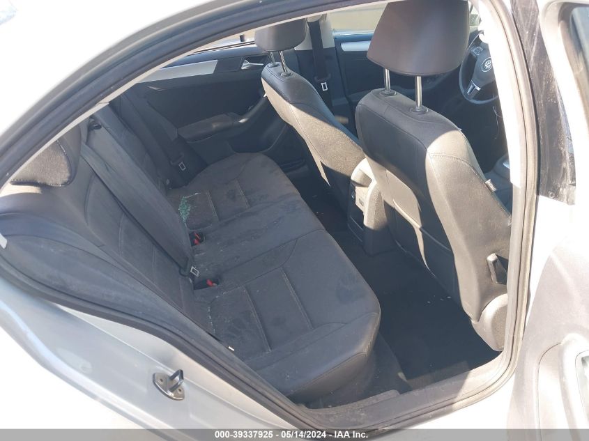 2013 Volkswagen Jetta 2.5L Se VIN: 3VWDX7AJ8DM444191 Lot: 39337925