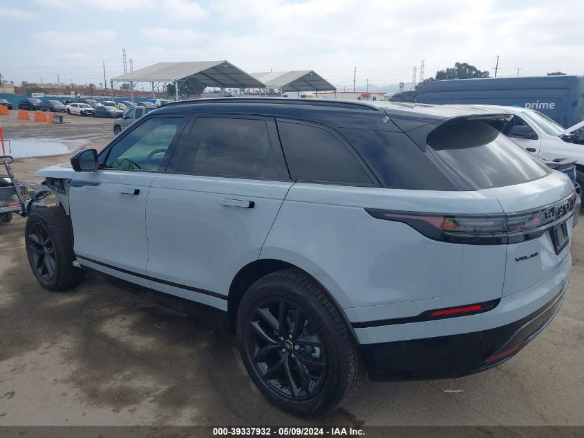 2024 Land Rover Range Rover Velar P250 Dynamic Se VIN: SALYL2EX8RA382239 Lot: 39337932