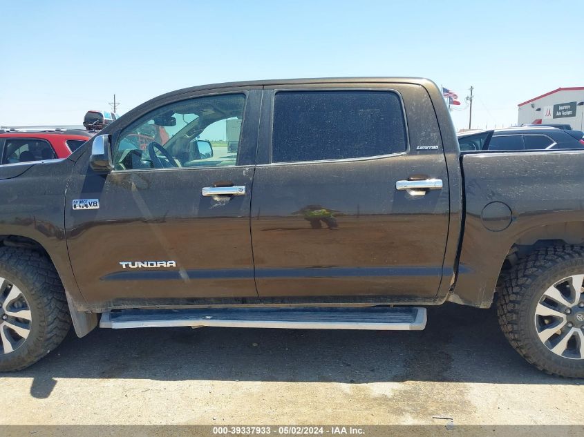 2018 Toyota Tundra Limited 5.7L V8 VIN: 5TFHW5F19JX735311 Lot: 39337933