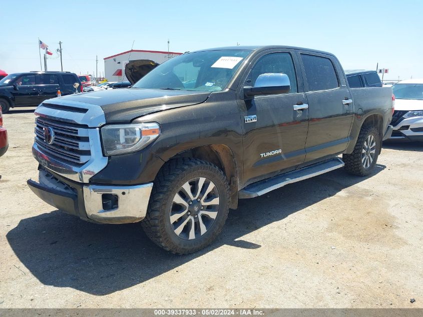 2018 Toyota Tundra Limited 5.7L V8 VIN: 5TFHW5F19JX735311 Lot: 39337933