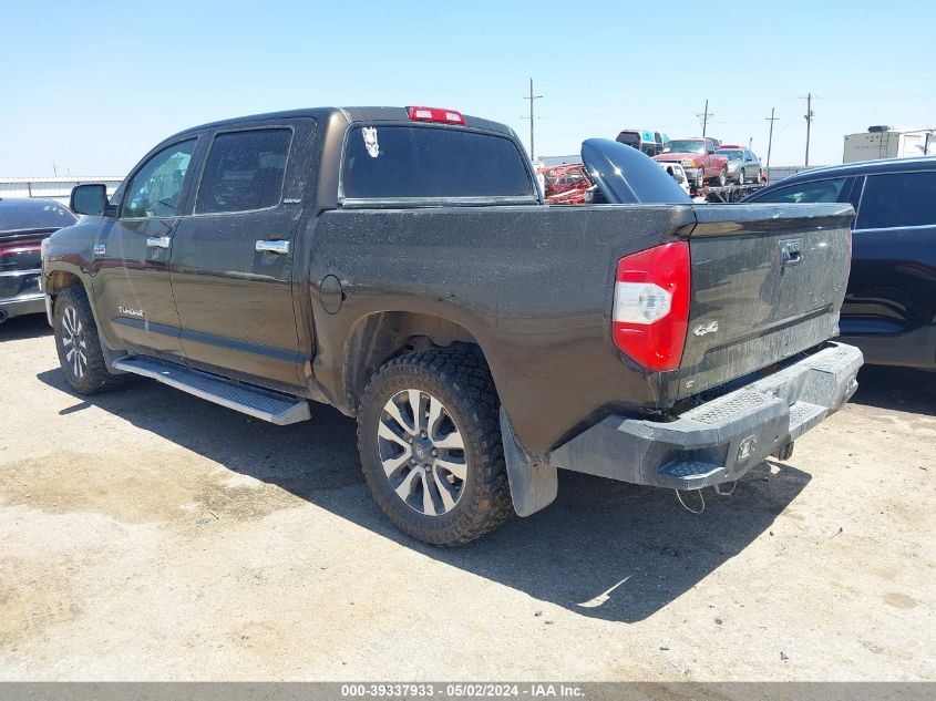 2018 TOYOTA TUNDRA CREWMAX LIMITED - 5TFHW5F19JX735311