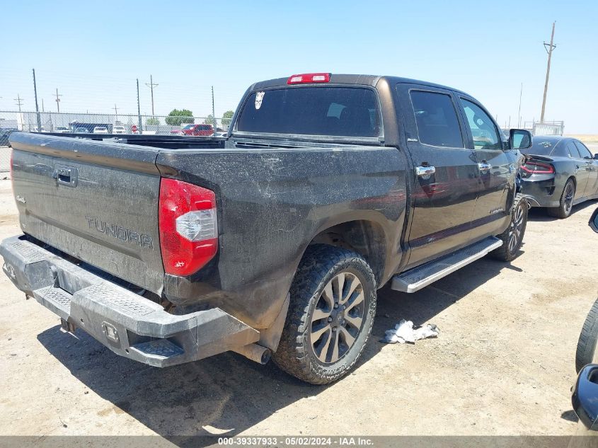 2018 TOYOTA TUNDRA CREWMAX LIMITED - 5TFHW5F19JX735311