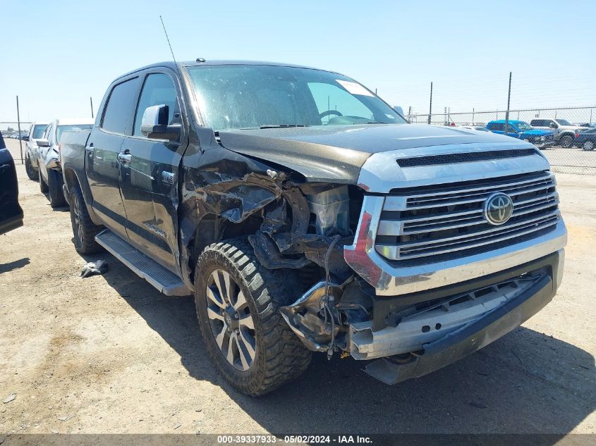 2018 Toyota Tundra Limited 5.7L V8 VIN: 5TFHW5F19JX735311 Lot: 39337933