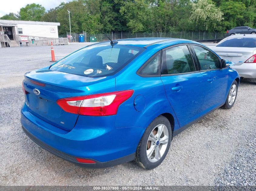 2014 Ford Focus Se VIN: 1FADP3F29EL445632 Lot: 39337988