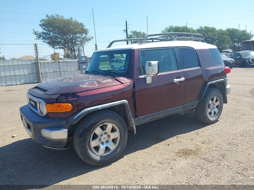 2007 Toyota Fj Cruiser VIN: JTEZU11FX70013428 Lot: 39338014