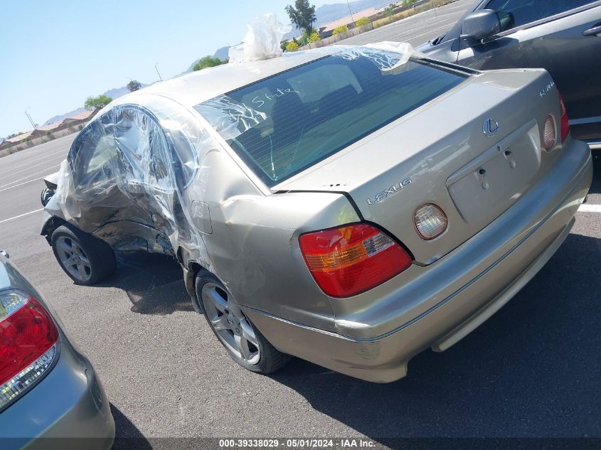 1999 Lexus Gs 400 VIN: JT8BH68X2X0014626 Lot: 39338029