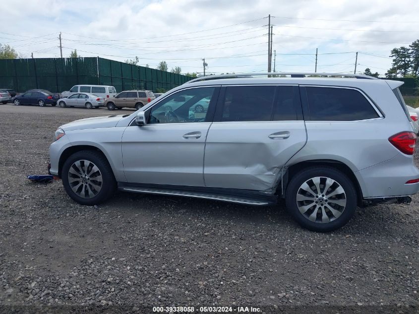 2017 Mercedes-Benz Gls 450 4Matic VIN: 4JGDF6EE7HA810587 Lot: 39338058