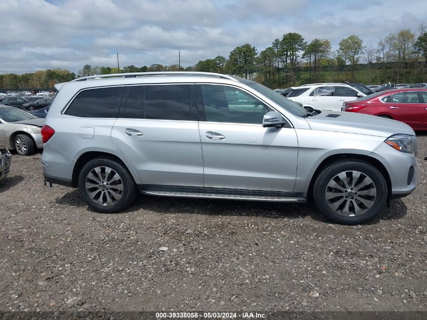 2017 Mercedes-Benz Gls 450 4Matic VIN: 4JGDF6EE7HA810587 Lot: 39338058