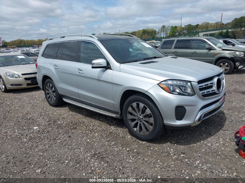 2017 Mercedes-Benz Gls 450 4Matic VIN: 4JGDF6EE7HA810587 Lot: 39338058