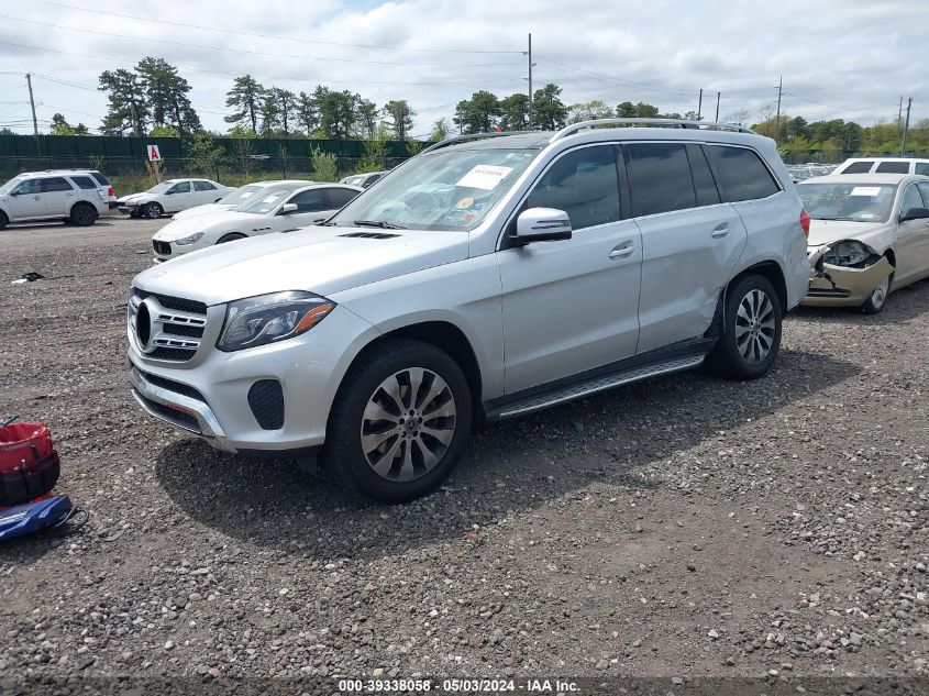 2017 Mercedes-Benz Gls 450 4Matic VIN: 4JGDF6EE7HA810587 Lot: 39338058