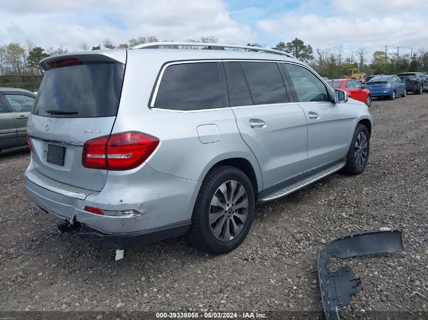 2017 Mercedes-Benz Gls 450 4Matic VIN: 4JGDF6EE7HA810587 Lot: 39338058