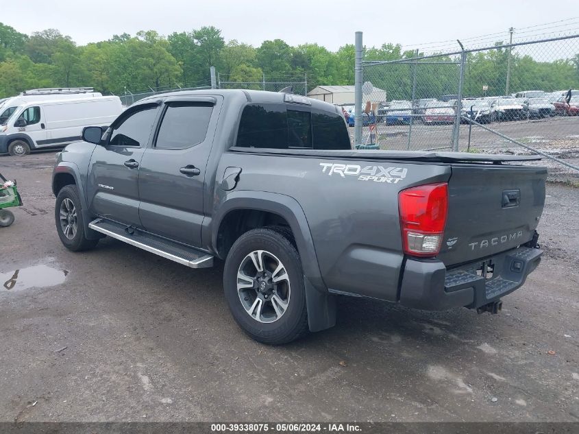 2017 Toyota Tacoma Trd Sport VIN: 3TMCZ5AN2HM113452 Lot: 39338075