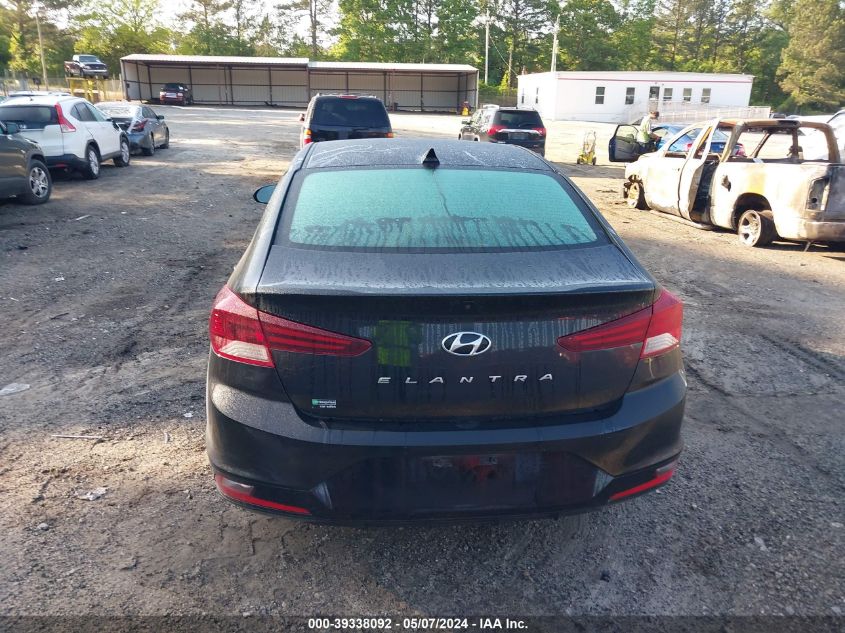 2020 Hyundai Elantra Sel VIN: 5NPD84LF2LH633186 Lot: 39338092