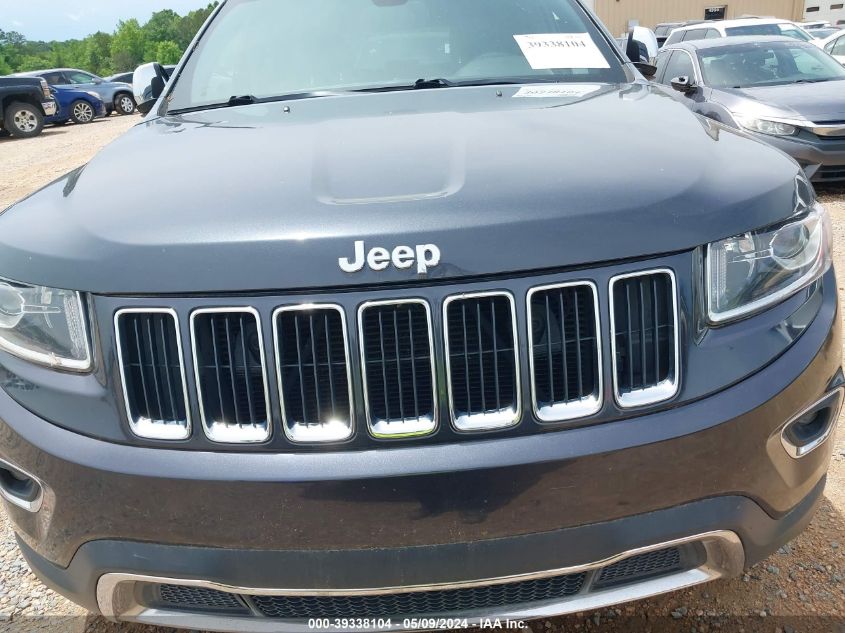 2014 Jeep Grand Cherokee Limited VIN: 1C4RJFBGXEC393531 Lot: 39338104