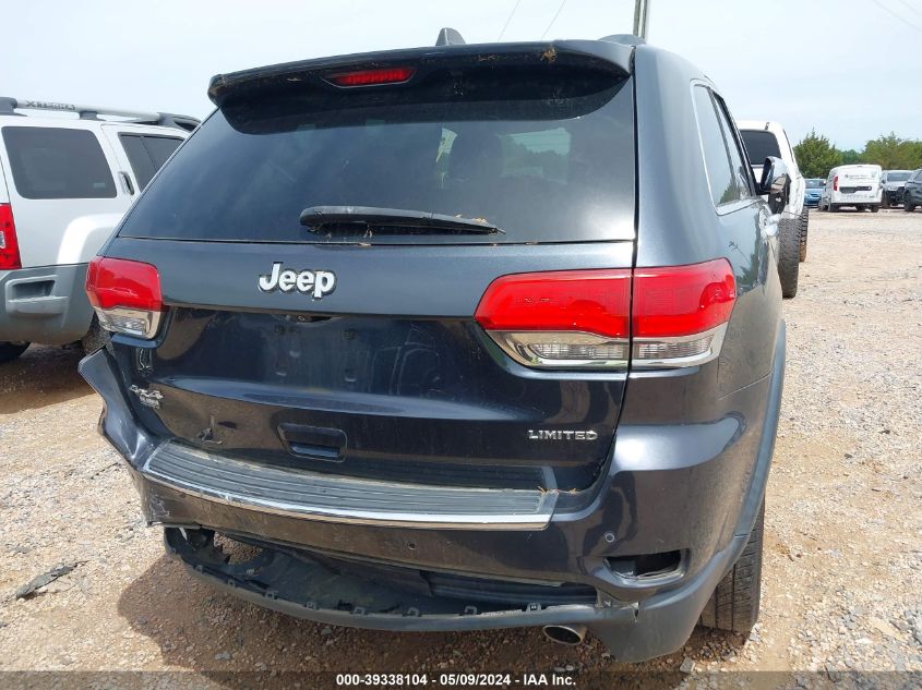 2014 Jeep Grand Cherokee Limited VIN: 1C4RJFBGXEC393531 Lot: 39338104