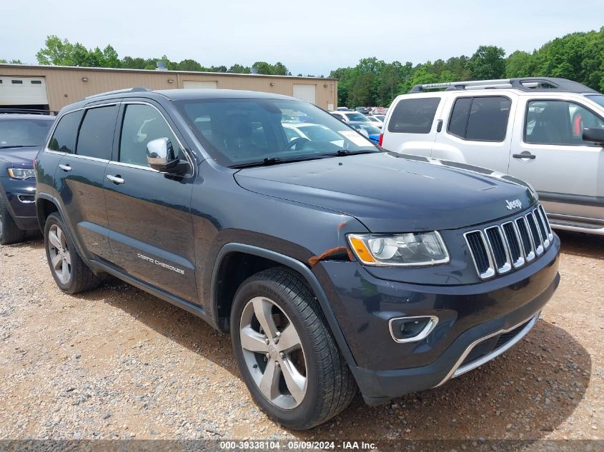 2014 Jeep Grand Cherokee Limited VIN: 1C4RJFBGXEC393531 Lot: 39338104