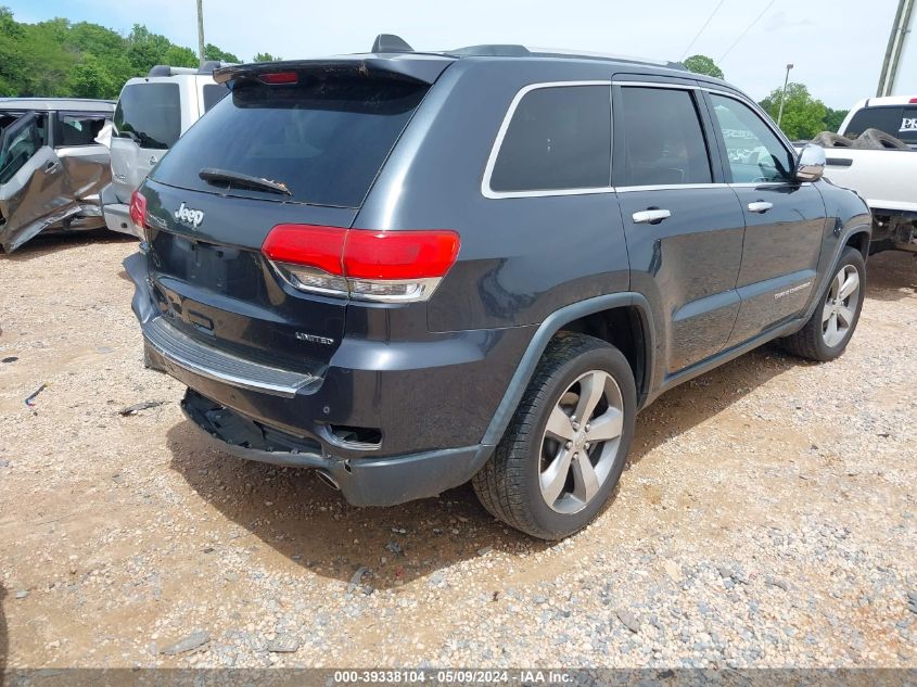 2014 Jeep Grand Cherokee Limited VIN: 1C4RJFBGXEC393531 Lot: 39338104