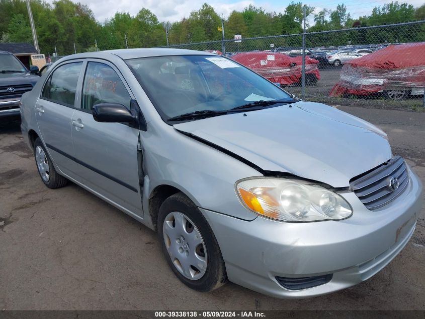 2004 Toyota Corolla Ce VIN: 1NXBR32E44Z244396 Lot: 39338138