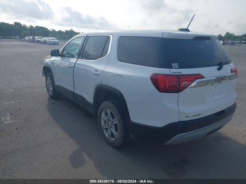 2019 GMC Acadia Sle-1 VIN: 1GKKNKLAXKZ229301 Lot: 39338178