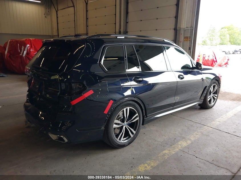 2024 BMW X7 xDrive40I VIN: 5UX23EM09R9T75691 Lot: 39338184
