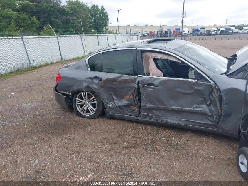 2012 Infiniti G37 Journey VIN: JN1CV6AP8CM628286 Lot: 39338186