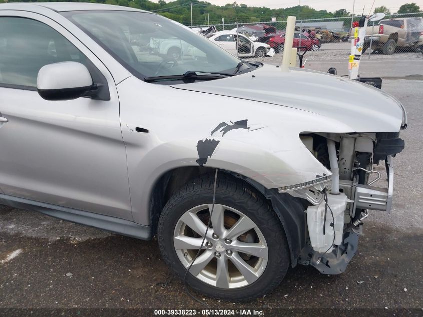 2013 Mitsubishi Outlander Sport Es VIN: 4A4AP3AU0DE025405 Lot: 39338223